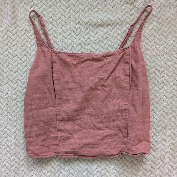 Abercrombie And Fitch Pink Tank Top - Picture 1 of 2